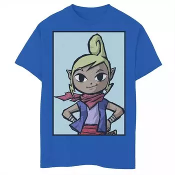 Футболка с рисунком Nintendo Tetra Face для мальчиков 8–20 лет Licensed Character