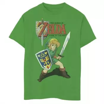 Футболка с рисунком Nintendo Zelda Link To The Past для мальчиков 8–20 лет Licensed Character