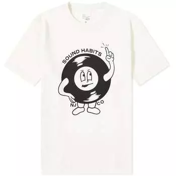 Футболка с рисунком Nudie Jeans Co Joni