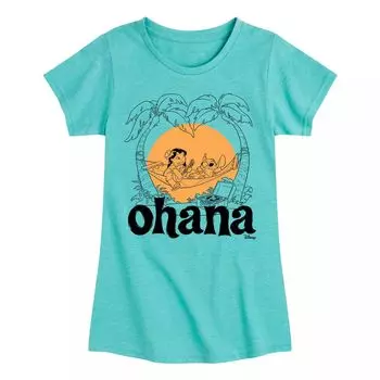Футболка с рисунком «Оана» для девочек 7–16 лет Disney's Lilo & Stitch Licensed Character
