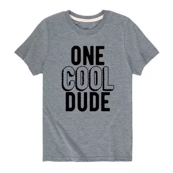 Футболка с рисунком One Cool Dude для мальчиков 8–20 лет Licensed Character