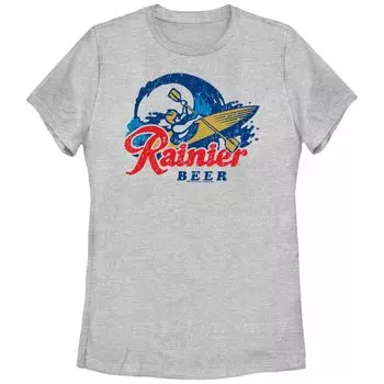 Футболка с рисунком Pabst Rainier Beer для юниоров «Каякинг в море» Licensed Character