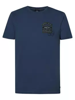 Футболка с рисунком palmetto Petrol Industries, синий