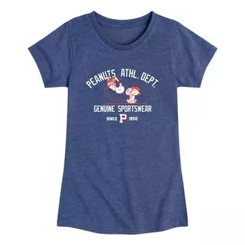 Футболка с рисунком Peanuts Athletic Department для девочек 7–16 лет Licensed Character