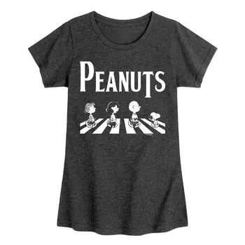 Футболка с рисунком Peanuts Crossing Road для девочек 7–16 лет Licensed Character