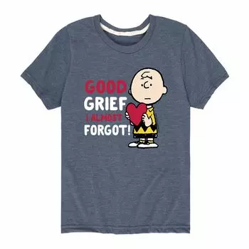 Футболка с рисунком Peanuts Good Grief для мальчиков 8–20 лет Licensed Character