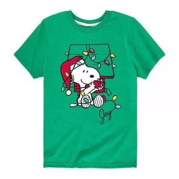 Футболка с рисунком Peanuts Joyful Moment для мальчиков 8–20 лет Licensed Character