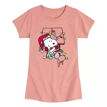 Футболка с рисунком Peanuts Joyful Moments для девочек 7–16 лет Licensed Character
