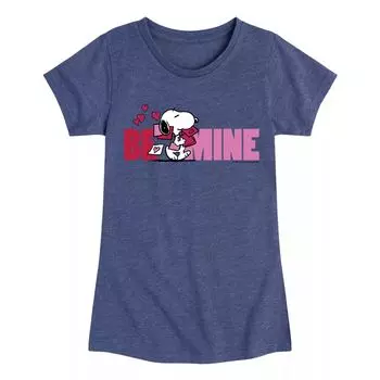 Футболка с рисунком Peanuts Snoopy Be' Mine для девочек 7–16 лет Licensed Character