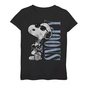 Футболка с рисунком Peanuts Snoopy для девочек 7–16 лет Licensed Character