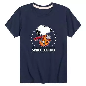 Футболка с рисунком Peanuts Snoopy Space Legend для мальчиков 8–20 лет Licensed Character