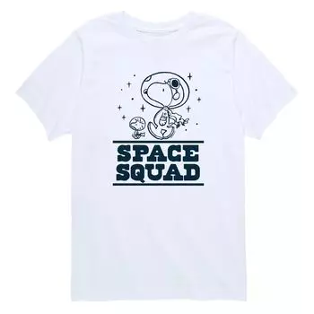 Футболка с рисунком Peanuts Space Squad для мальчиков 8–20 лет Licensed Character