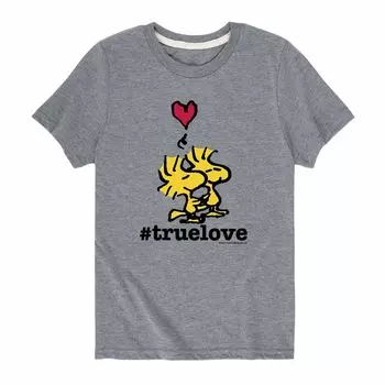 Футболка с рисунком Peanuts True Love Woodstock для мальчиков 8–20 лет Licensed Character