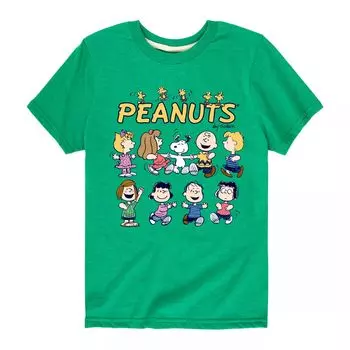 Футболка с рисунком персонажей Peanuts для мальчиков 8–20 лет Licensed Character