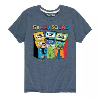 Футболка с рисунком Pete The Cat Games для мальчиков 8–20 лет Licensed Character