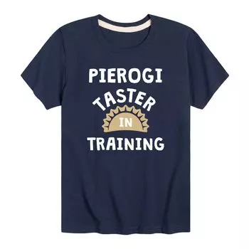 Футболка с рисунком Pierogi Taster In Training для мальчиков 8–20 лет Licensed Character