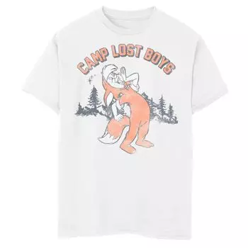Футболка с рисунком «Питер Пэн» Disney для мальчиков 8–20 лет Fox Camp Lost Boys Licensed Character