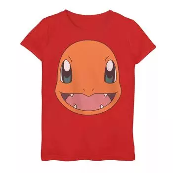 Футболка с рисунком Pokemon Charmander для девочек 7–16 лет Licensed Character