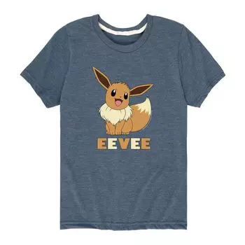 Футболка с рисунком Pokemon Eevee для мальчиков 8–20 лет Licensed Character