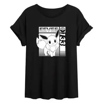 Футболка с рисунком Pokmon Eevee для юниоров Licensed Character
