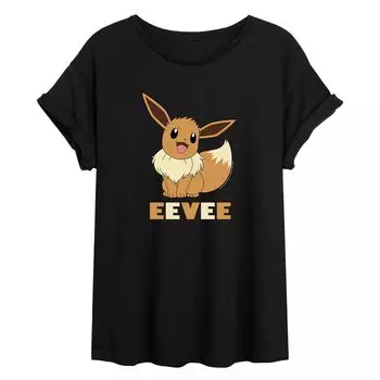 Футболка с рисунком Pokmon Eevee для юниоров Licensed Character