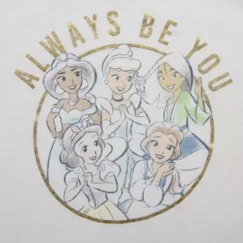 Футболка с рисунком «Принцессы Диснея» для девочек 7–16 лет Always Be You Disney