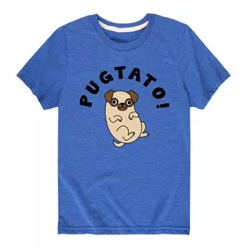 Футболка с рисунком Pugtato для мальчиков 8–20 лет Licensed Character
