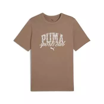 Футболка с рисунком PUMA Men's CLASS, цвет totally taupe