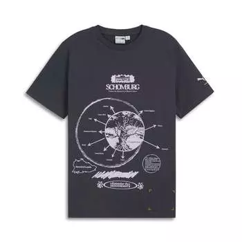 Футболка с рисунком PUMA Men's We Are Legends x Schomburg, цвет strong gray