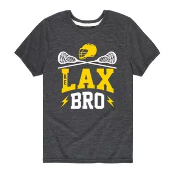 Футболка с рисунком Re Lax Bro для мальчиков 8–20 лет Licensed Character, серый