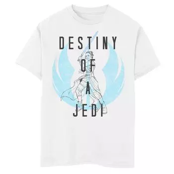 Футболка с рисунком Рей для мальчиков 8–20 «Звездные войны: Скайуокер. Судьба джедая» Star Wars