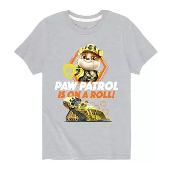 Футболка с рисунком «Рубби» для мальчиков 8–20 лет «Щенячий патруль в движении» PAW Patrol