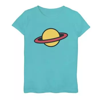 Футболка с рисунком Rugrats Chuckie Saturn для девочек 7–16 лет Licensed Character
