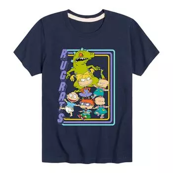 Футболка с рисунком Rugrats Gang для мальчиков 8–20 лет Nickelodeon