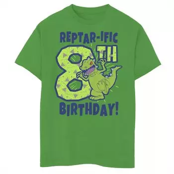 Футболка с рисунком Rugrats Reptar на 8-й день рождения для мальчиков 8–20 лет Licensed Character