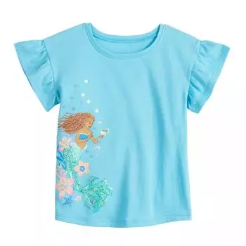 Футболка с рисунком «Русалочка» для малышей Disney от Jumping Beans Disney/Jumping Beans
