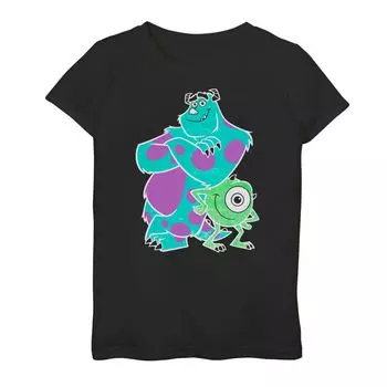 Футболка с рисунком «Салли и Майк» для девочек 7–16 лет Disney/Pixar Monsters University Licensed Character