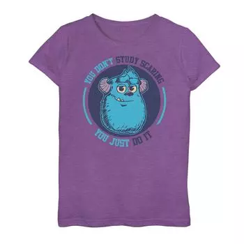Футболка с рисунком Салли «Ты просто сделай это» для девочек 7–16 лет Disney/Pixar Monsters University Sulley Licensed Character