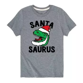 Футболка с рисунком Santa Saurus для мальчиков 8–20 лет Licensed Character