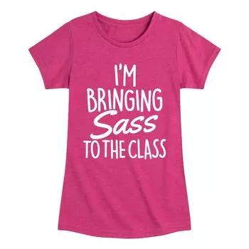 Футболка с рисунком Sass To The Class для девочек 7–16 лет Licensed Character