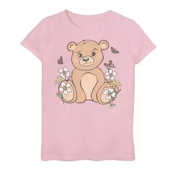 Футболка с рисунком Sassy Teddy для девочек 7–16 лет Licensed Character
