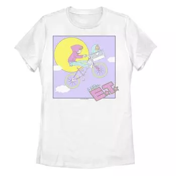Футболка с рисунком сцены в стиле аниме ET для юниоров Licensed Character