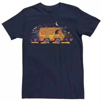 Футболка с рисунком Scooby Doo Mystery Machine Road Ghouls Husky для мальчиков 8–20 лет Licensed Character