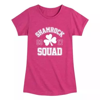 Футболка с рисунком Shamrock Squad для девочек 7–16 лет Licensed Character