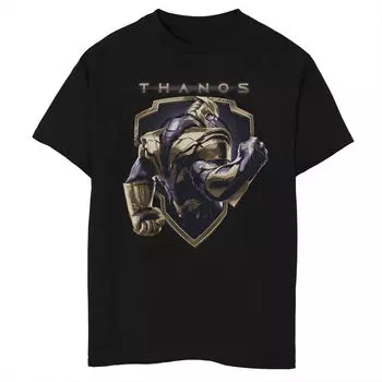 Футболка с рисунком «Щит Таноса» для мальчиков 8–20 лет Marvel Avengers Endgame Licensed Character