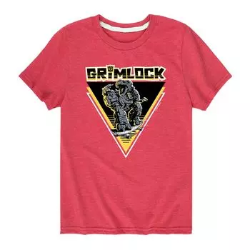 Футболка с рисунком скейтборда Transformers для мальчиков 8–20 лет Licensed Character, красный