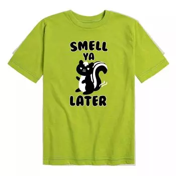 Футболка с рисунком Smell Ya Later для мальчиков 8–20 лет Skunk Licensed Character