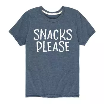Футболка с рисунком Snacks Please для мальчиков 8–20 лет Licensed Character