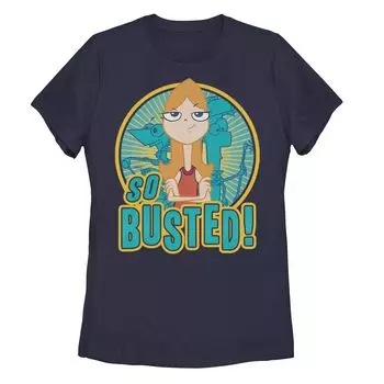Футболка с рисунком So Busted от Disney's Phineas and Ferb Juniors Licensed Character