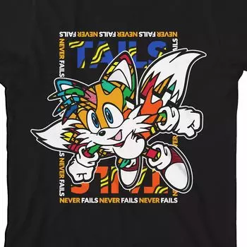 Футболка с рисунком Sonic The Hedgehog для мальчиков 8–20 лет Licensed Character